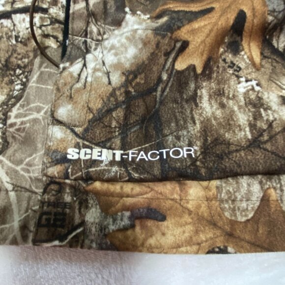 Men's Realtree Edge Camouflage Hooded Hunting Jacket 3xl Scent-Factor - Picture 5 of 12